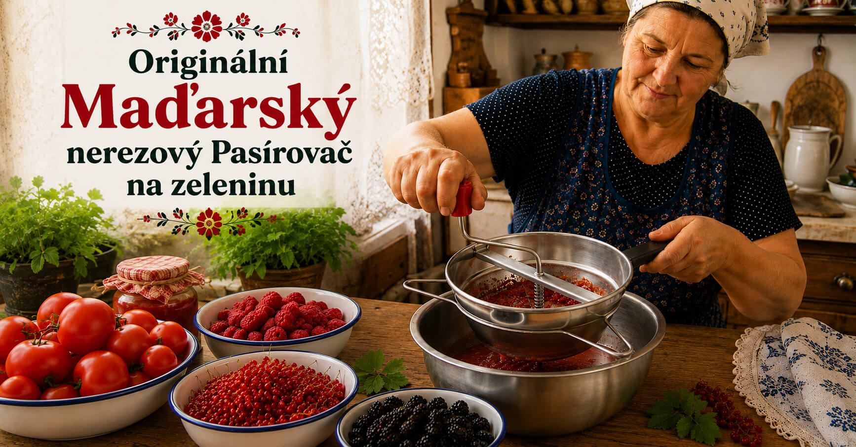 Pasírovač ORIGINAL se 3 nástavci: tipy a použití