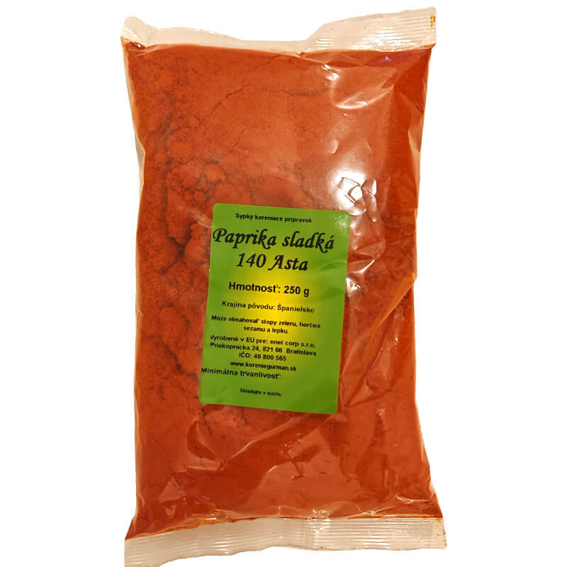 Paprika sladká 140 ASTA 250 g