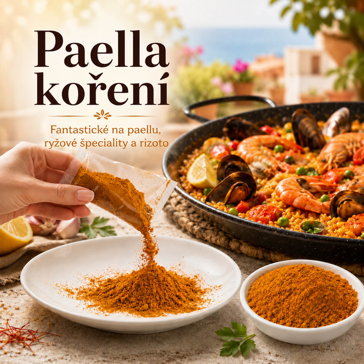 🥘PAELLA koření 50 g Úvod do světa autentické paelly