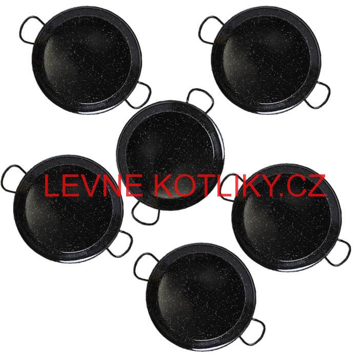 Paella Tapas catering 24 cm - 6 ks pánví
