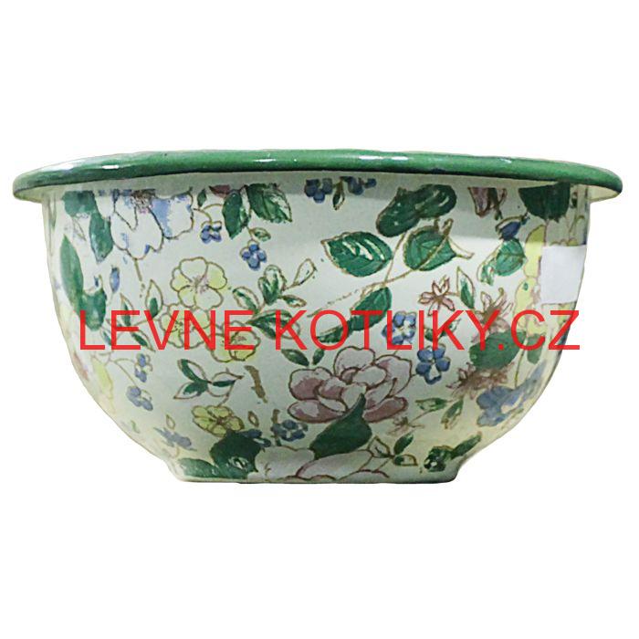 Smaltovaná vzorovaná miska 15 cm DECOR