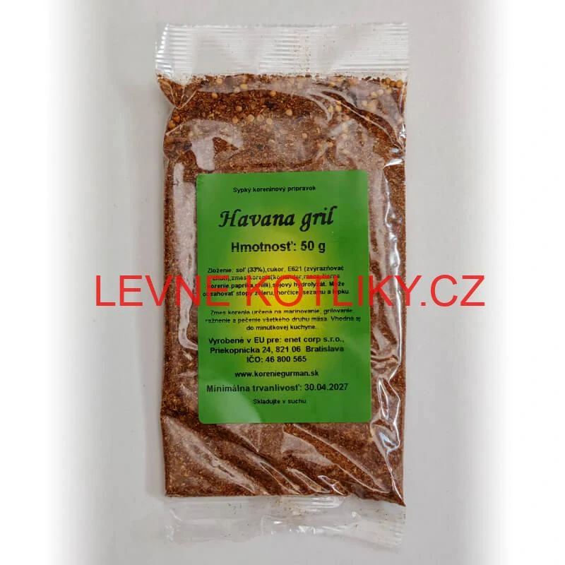 Havana grill kořenící směs 50 g