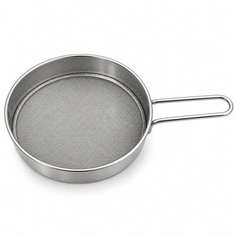 Malé nerezové sítko na cukr