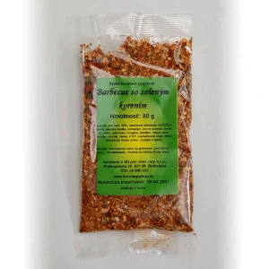 Barbecue se zeleným pepřem 50 g