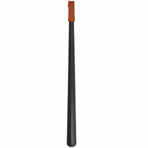 Kovová lžíce na boty 80 cm s rukojetí ze syntetické kůže