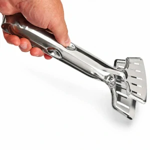 Nerezové kleště na rybu – kuchyňská obracečka 2 v 1, 28 cm