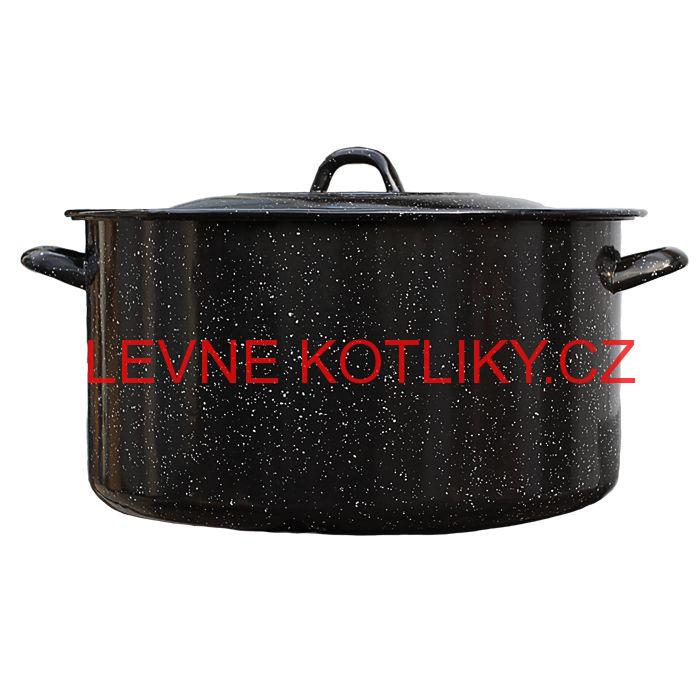 Smaltovaný kastrol s poklicí 20 L