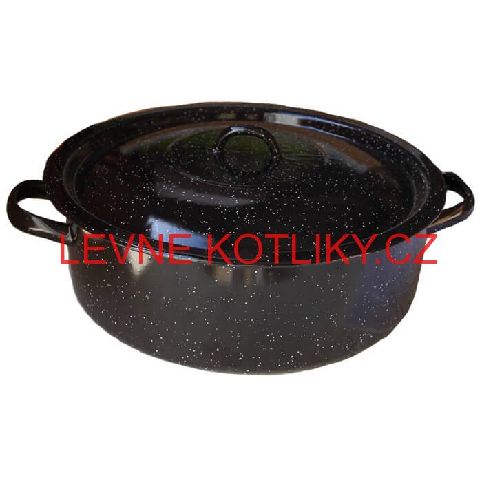 Smaltovaný kastrol s poklicí 20 L