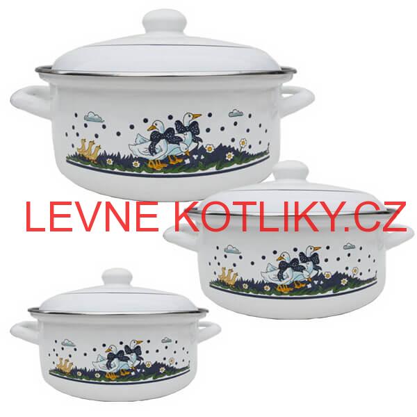 Smaltovaná souprava Classic 3
