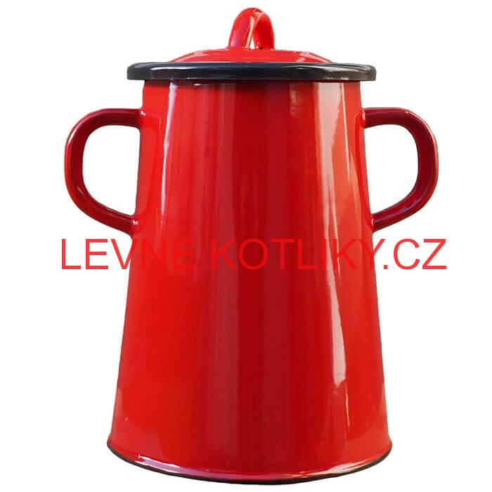 Nádoba na mast 2 L Červená