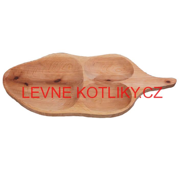 Servírovací dřevěný podnos
