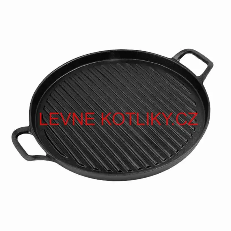 Litinová pánev na grilování 31 cm BBQ