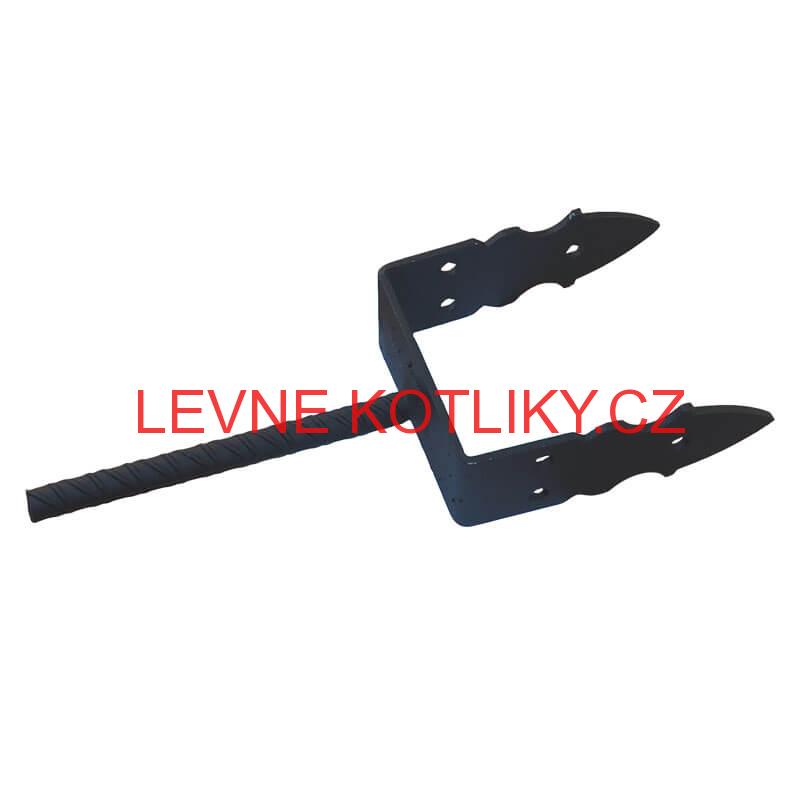 Patka kotevní, zápustná 12 cm