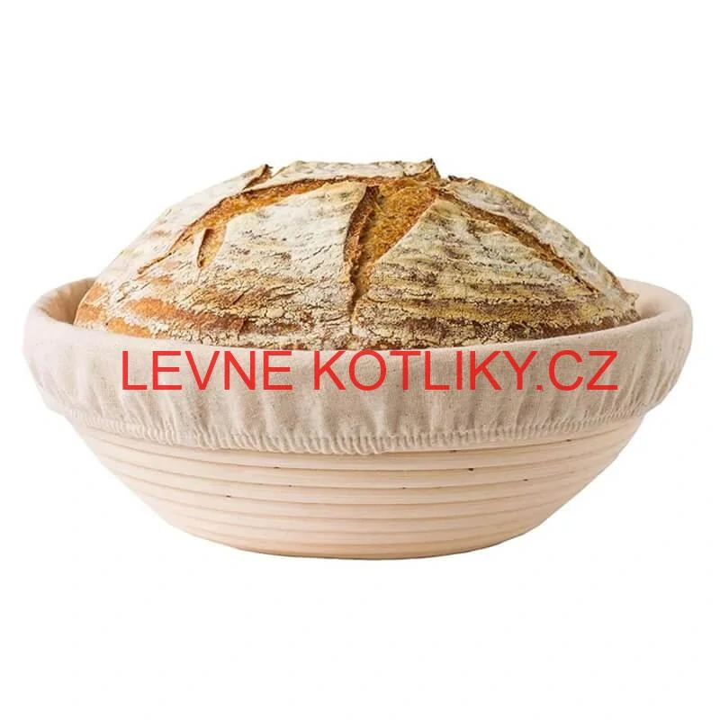 Ratanová miska na kynutí chleba – kulatá