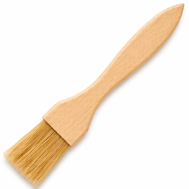 Dřevěný kuchyňský štětec 18 cm