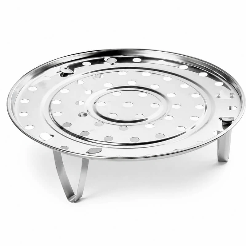 Nerezový napařovací stojan – pařák do hrnce 22 cm