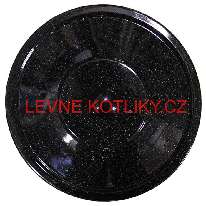 Smaltovaná poklice veliká 65 cm