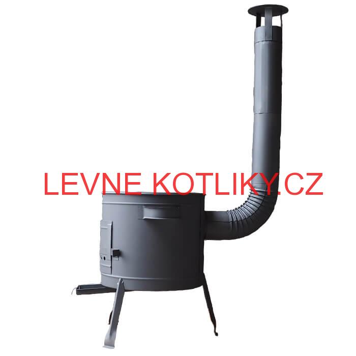 Kotlina pod kotlíky 36 cm + žáruvzdorná barva Plus 600