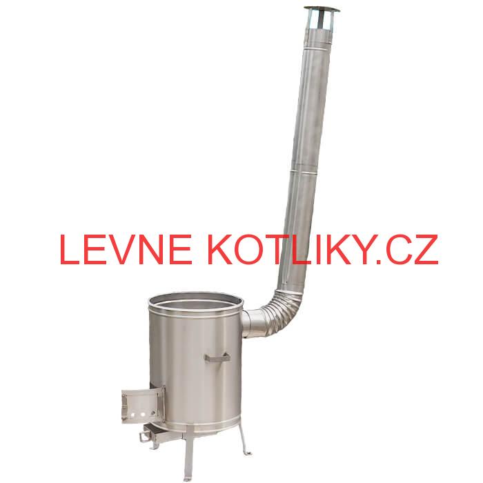 Zabijačková nerezová kotlina 60 cm LUX