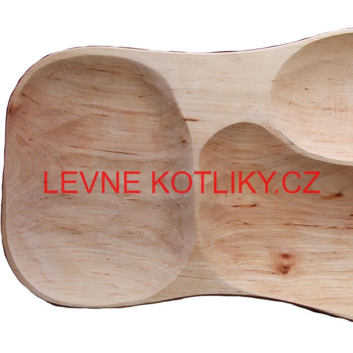 Servírovací dřevěný podnos