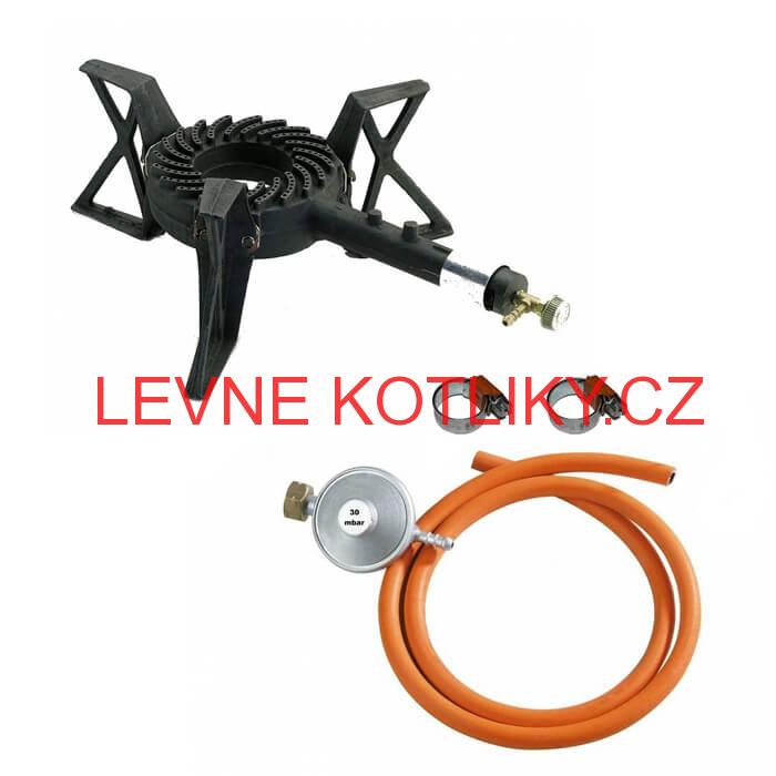 Plynový hořák HU 5,5 kW připojovací příslušenství
