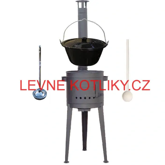 Smaltovaný kotlík 20 L (1,2 mm) + vysoká kotlina (2,0 mm) HODO 42 PLUS 600