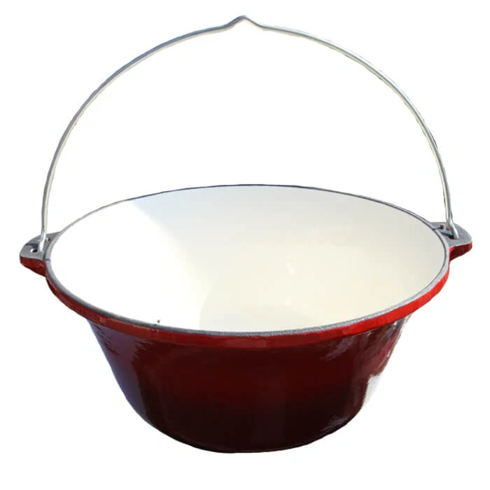 Litinový kotlík 22 L - smaltovaný povrch