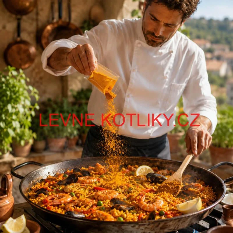 PAELLA pepř 50g - španělská kořenová směs s kurkumou a česnekem - Chuť Rizota a Rýžových Jídel