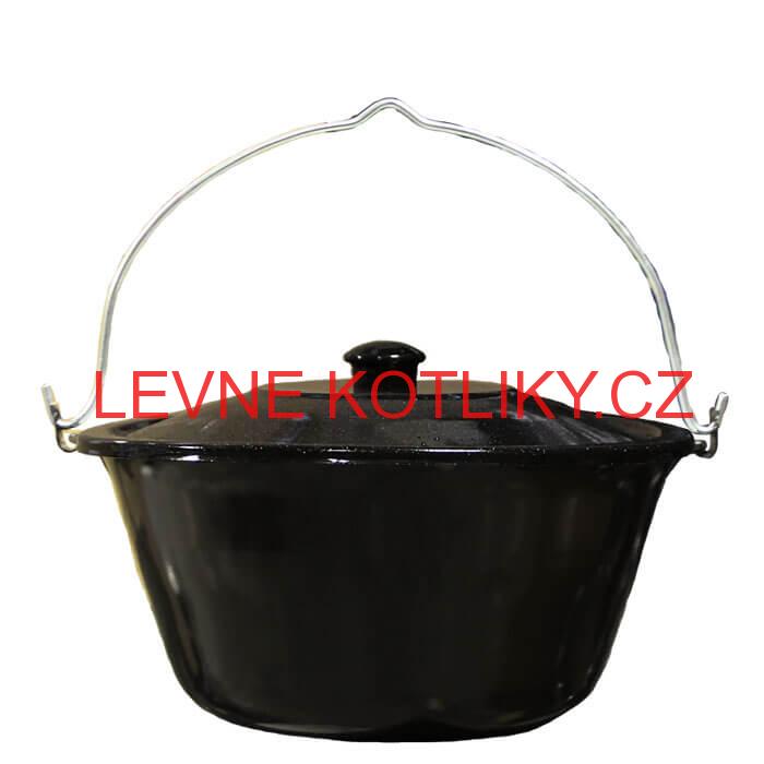 Smaltovaný kotlík 40 L + poklice