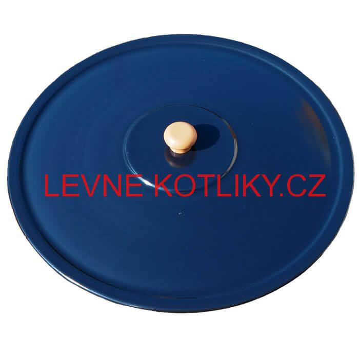Smaltovaná poklice veliká 65 cm