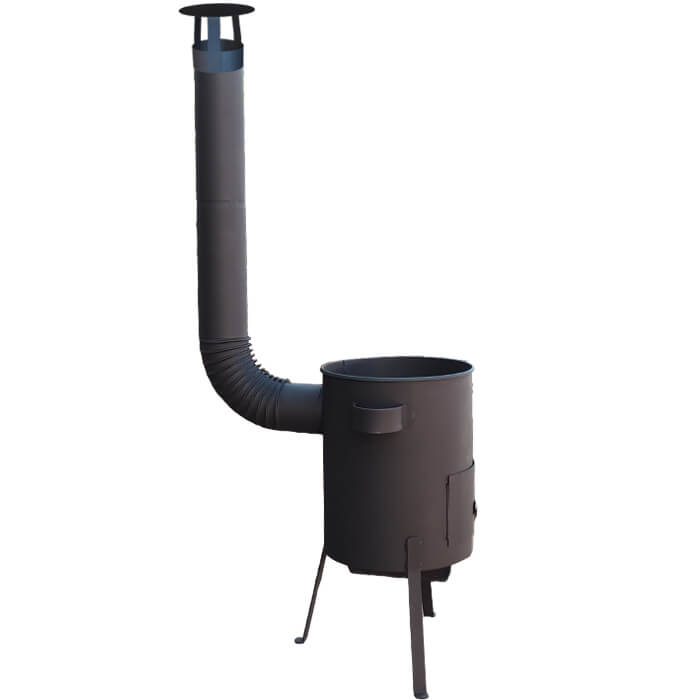 Kotlina 42 cm s žáruvzdornou barvou PLUS 600 4 MM