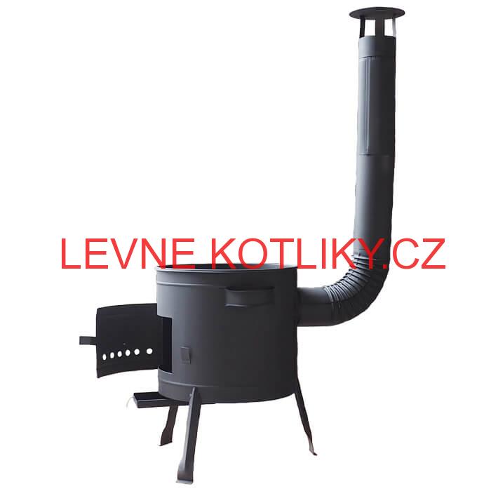 Kotlina pod kotlíky 39 cm + žáruvzdorná barva Plus 600