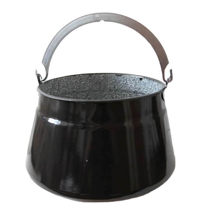 Kotlík na ryby 30 L smalt