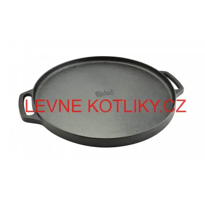 Kvalitní oboustranná litinová deska na grilování a opékání 44,5 cm