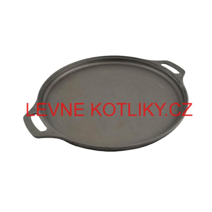 Kvalitní litinová deska na grilování a opékání 43 cm