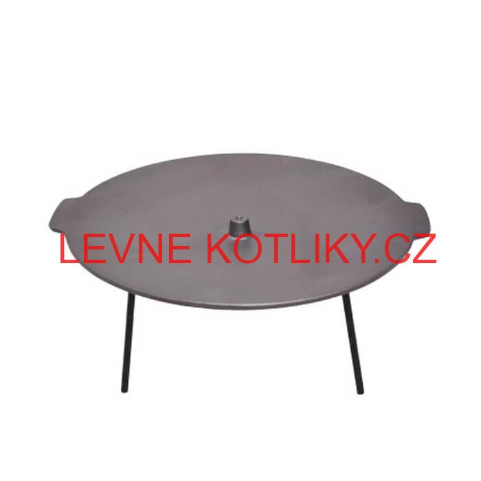 Litinová grilovací pánev 44 cm UNI
