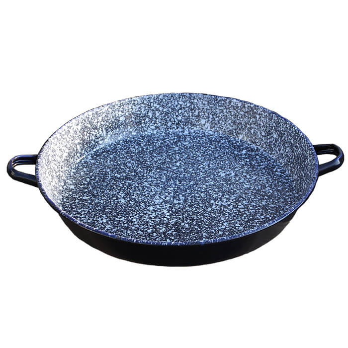 Smaltovaná grilovací pánev s oušky 42 cm