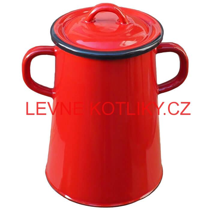 Nádoba na mast 2 L Červená
