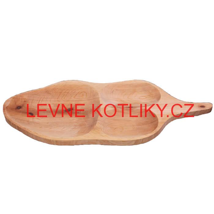 Servírovací dřevěný podnos
