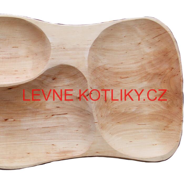 Servírovací dřevěný podnos