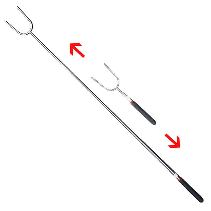 Vidlička na opékání 24,5 cm - 84,5 cm - teleskopická 1 ks