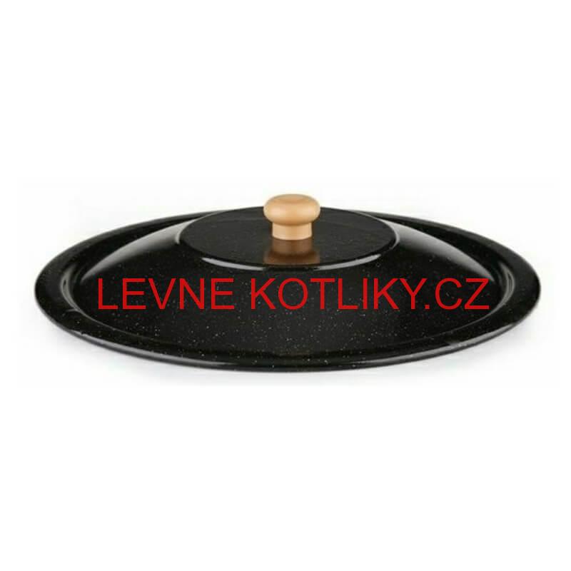 Smaltovaný kotlík 30 L + kovová kotlina 45 KOV