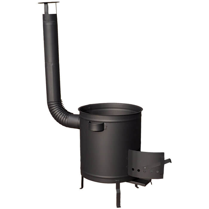Silnostěnná kotlina 53 cm (1,5 mm) STRONG + žáruvzdorná barva Plus 600