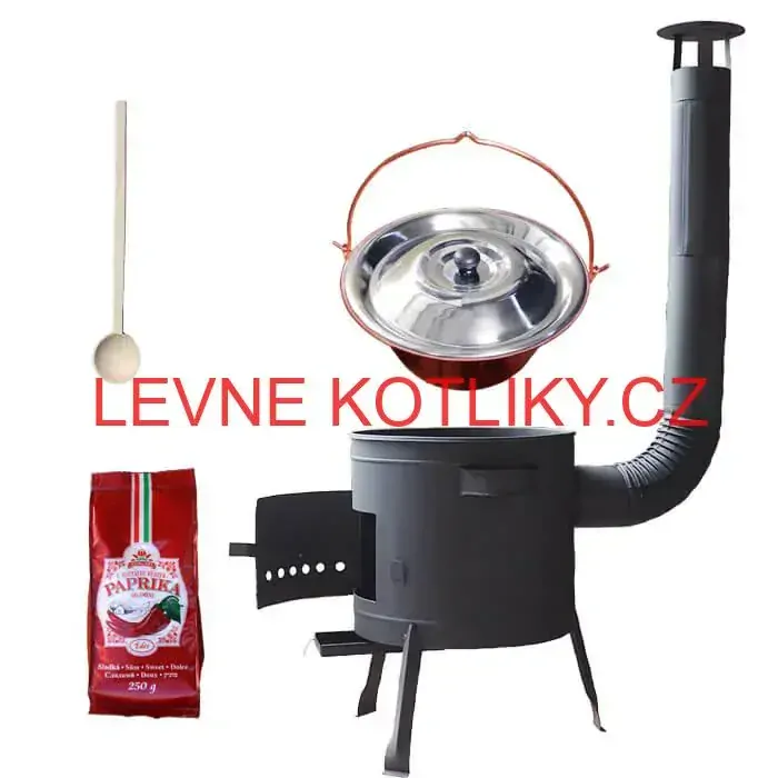 Měděný kotlík 20 L (1,2 mm) + silnostěnná (1,5 mm) žáruvzdorná kotlina BALKY STRONG 42 PLUS 600