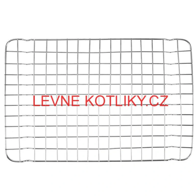Nerezový rošt na pekáč na grilování a pečení 33 x 22 cm