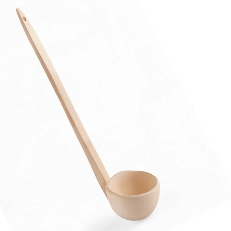 Dřevěná naběračka velká 57 cm