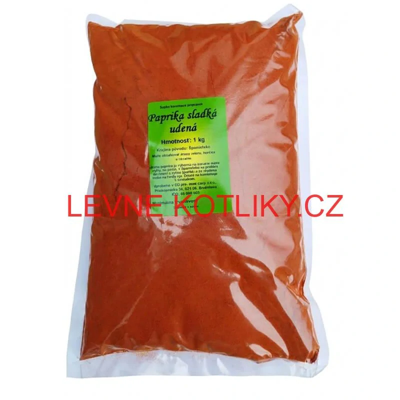 Uzená sladká paprika mletá 1 kg – paprika na guláš, maso a klobásy