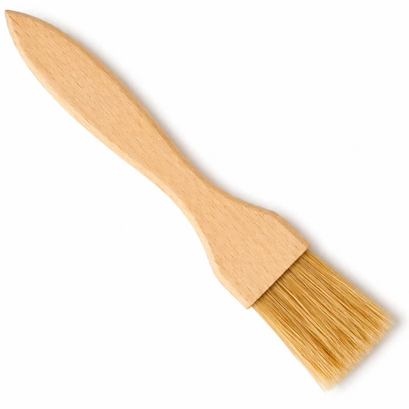 Dřevěný kuchyňský štětec 18 cm