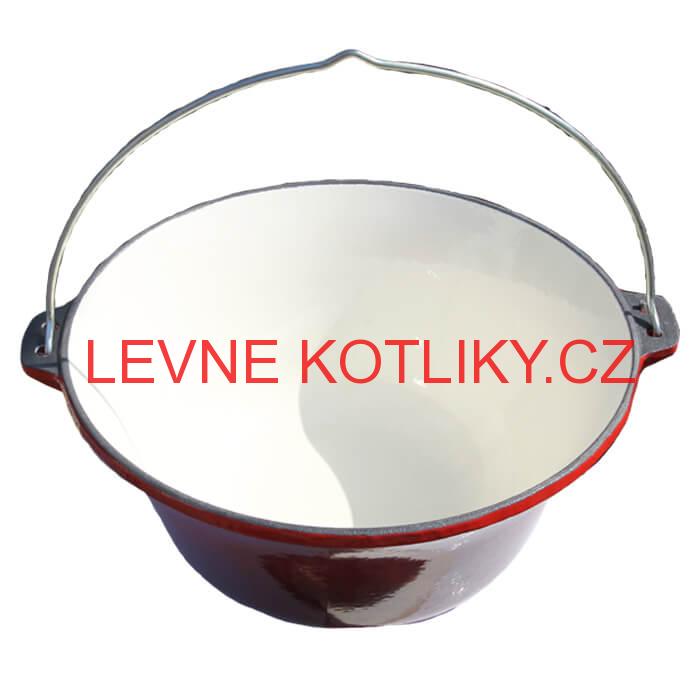 Litinový kotlík 10,8 L se smaltovaným povrchem