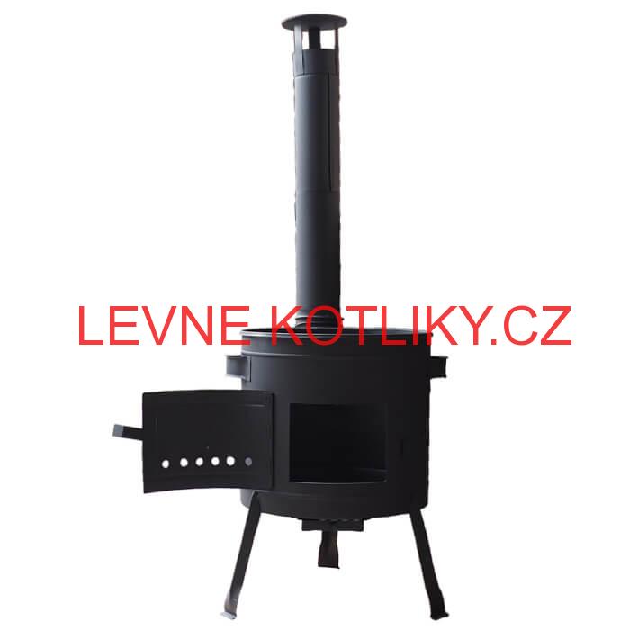 Kotlina pod kotlíky 36 cm + žáruvzdorná barva Plus 600